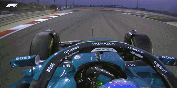 离谱?F1巴林大奖赛二练，阿隆索的方向盘突然脱落